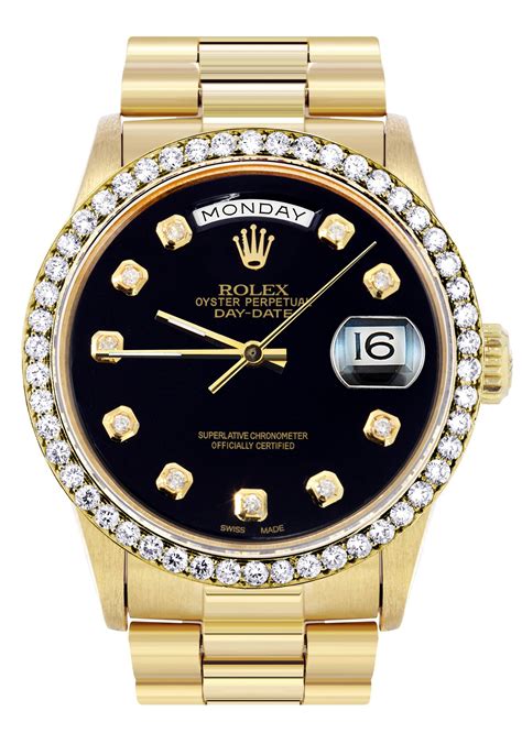 rolex day date oro con diamanti|Acquista Rolex Day.